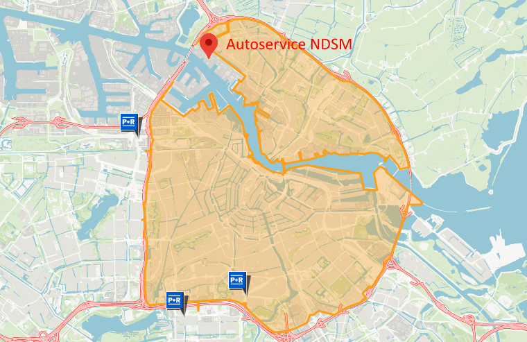 Milieuzones op de kaart